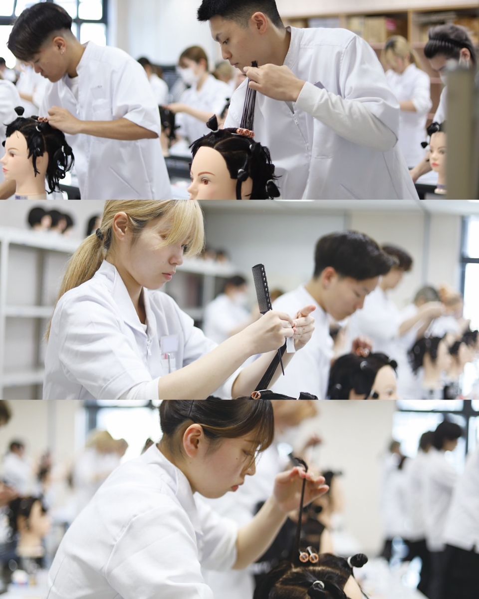 高津理容美容専門学校 | キャンパスライフ | ベスト進学ネット