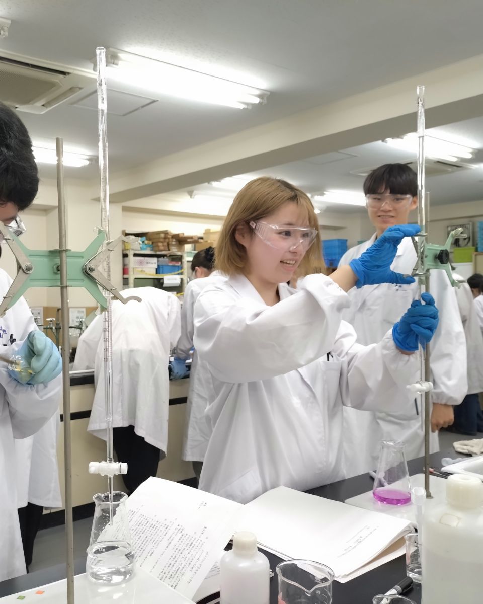 日本分析化学専門学校 | キャンパスライフ | ベスト進学ネット